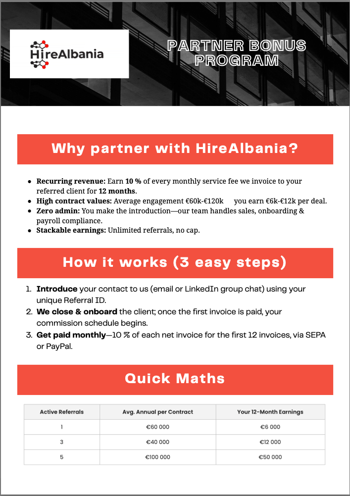 Partner Bonus Program